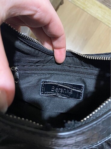Beden siyah Renk Bershka çanta