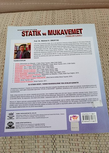 Statik ve Mukavemet - Mehmet H. Omurtağ - Görsel 2