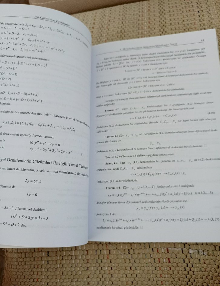 Adi Diferensiyel Denklemler Kitabı - Görsel 5