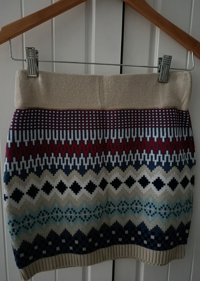 Örme etek yün etek - Görsel 2