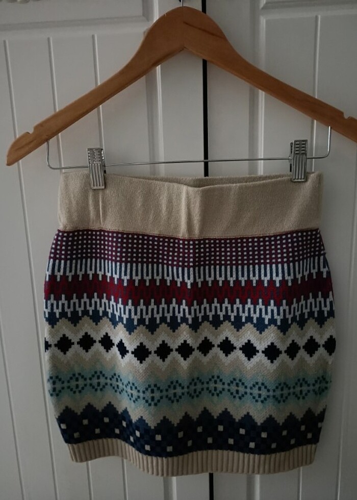 Örme etek yün etek - Görsel 4