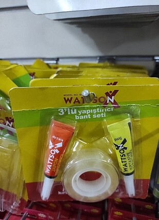 Watson Yapıştırıcı Set 3 lü