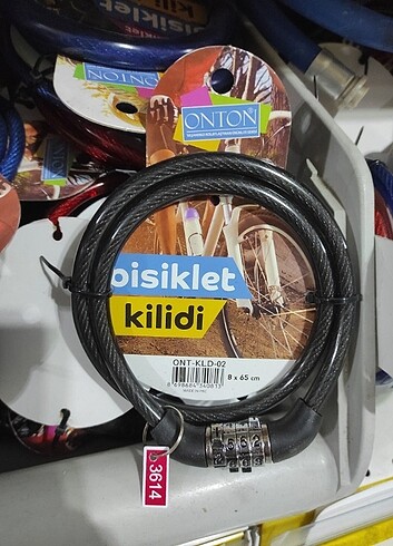  Beden Onton Bisiklet Kilidi 8*65 CM