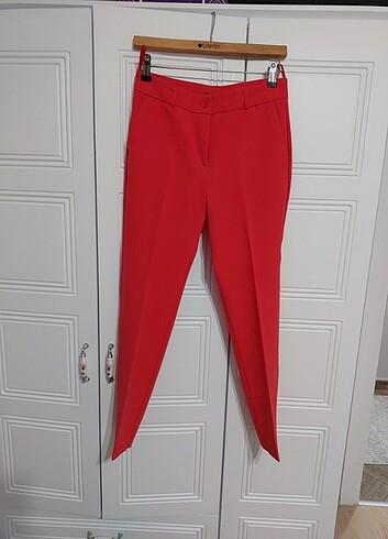 Zara Narçiçeği rengi kaliteli kumaş pantolon 