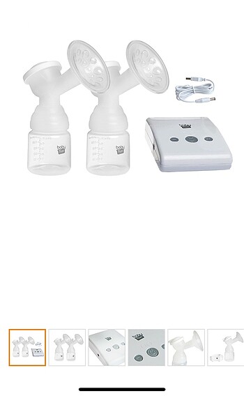 Baby mom-Çiftli elektrikli göğüs pompası