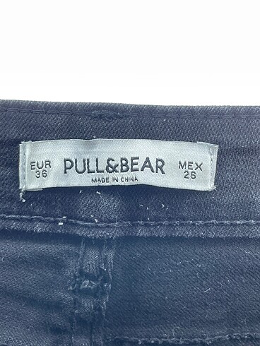 36 Beden siyah Renk Pull and Bear Jean / Kot %70 İndirimli.