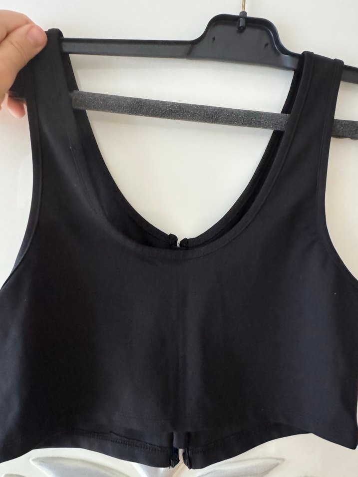 Siyah Parlak büstiyer - Görsel 2