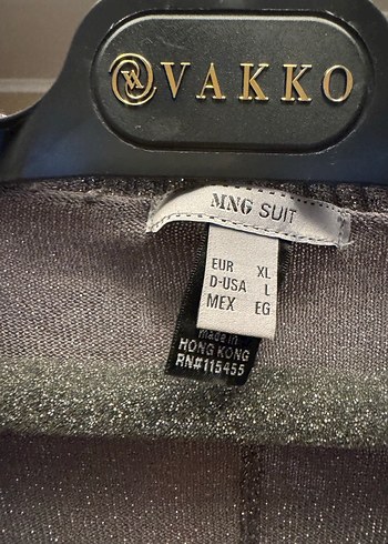 Gri V Yaka Kadın Triko elbise - Görsel 3