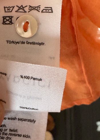 Kolsuz, yargıcı marka somon rengi bluz - Görsel 5