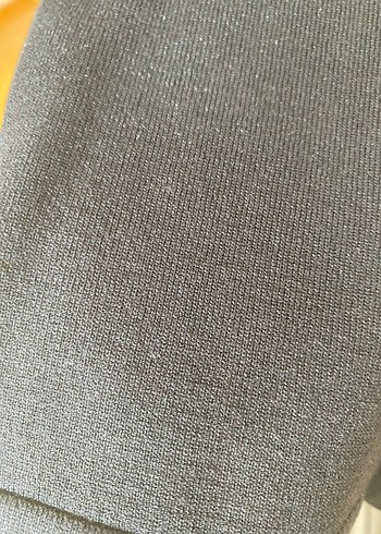 Siyah Midi triko Elbise - Görsel 7