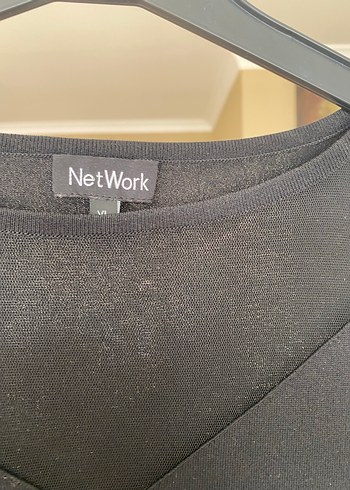 Siyah Midi triko Elbise - Görsel 2