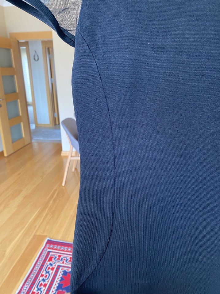 Siyah Midi triko Elbise - Görsel 4