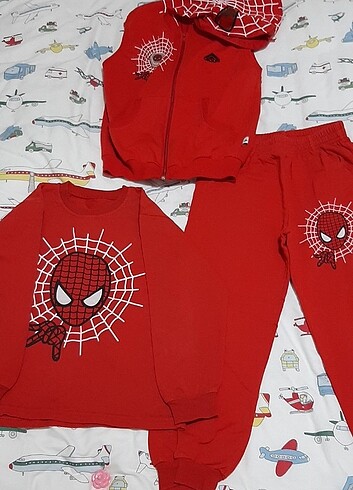 Spider-Man Spiderman 3lü set