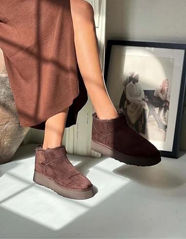 Ugg BAYAN BOT | KÜRKLÜ UGG