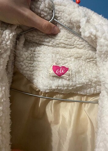 38 Beden ten rengi Renk Krem oversize mont