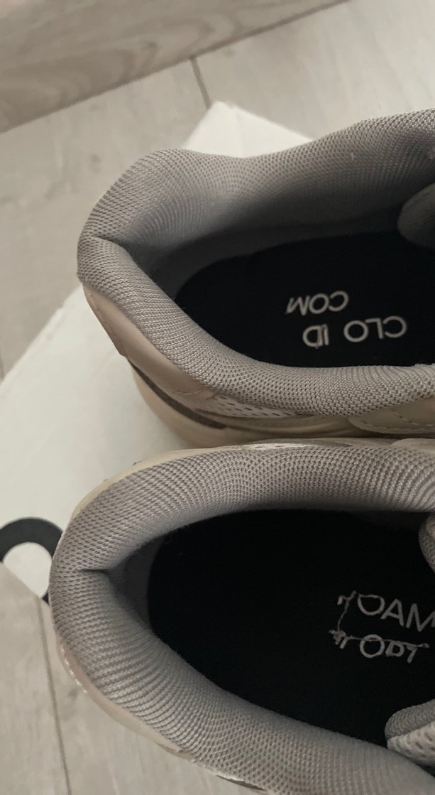 Bej Gri Adidas Bağcıklı Spor Ayakkabı - Görsel 3