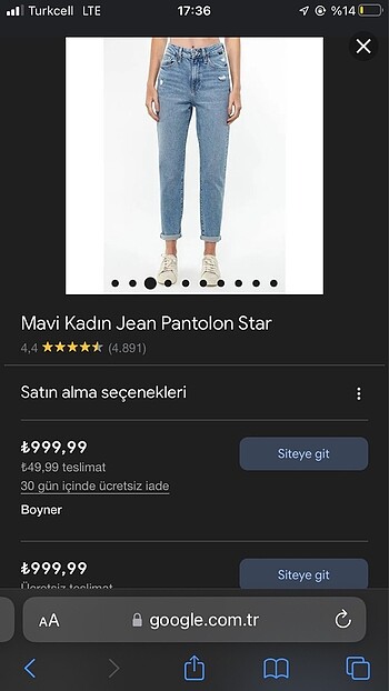 mavi star jean