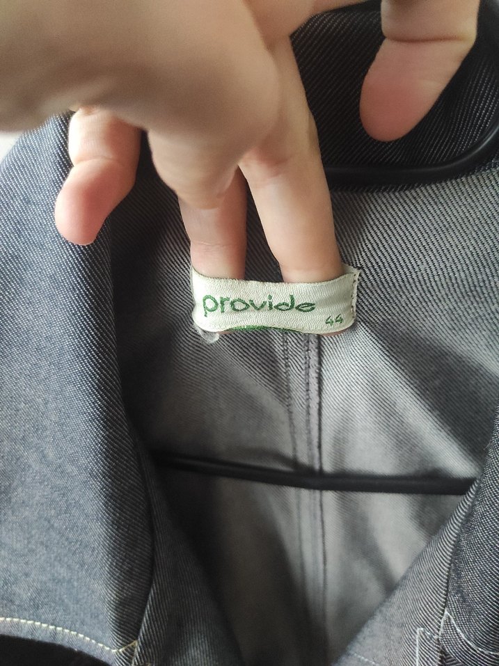kot görünümlü kumaş  Ceket - Görsel 5