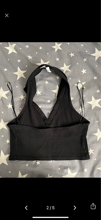H&M H&M Siyah Renk Crop