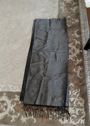Diğer Gri Kadın Şal, Dökümlü ve Yumuşak Kumaşlı