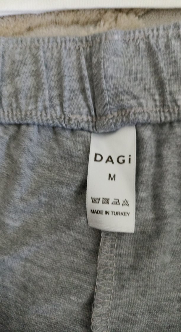 Gri erkek Kısa Kollu Rahat Pijama Takımı - Görsel 3