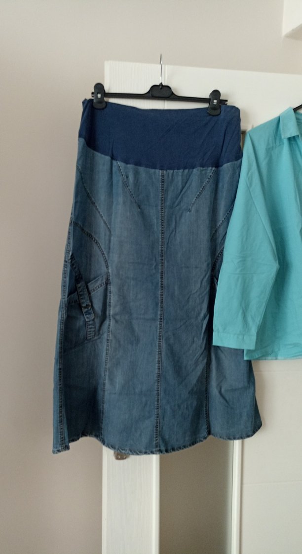 kot, uzun etek mavi taşlı gömlek ikisinin fiyatı - Görsel 2