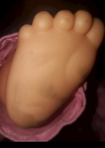 Pembe Pastel Bebek ve Aksesuar Seti az ayagında leke var - Görsel 5