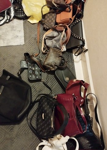 Siyah Deri Tokalı Kadın Çanta fıyar sorunuz - Görsel 8