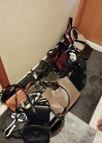 Siyah Deri Tokalı Kadın Çanta fıyar sorunuz - Görsel 5