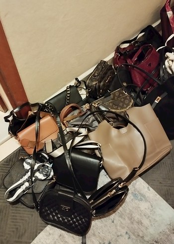 Siyah Deri Tokalı Kadın Çanta fıyar sorunuz - Görsel 6