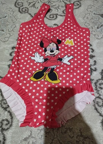 Kız Çocuk Kırmızı mayo - Görsel 3