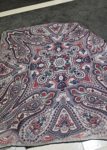 Diğer Bohem Paisley Desenli İnce Sal