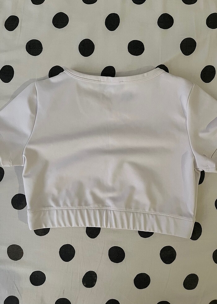 Trendyolmilla m beden beyaz spor üst - Görsel 2