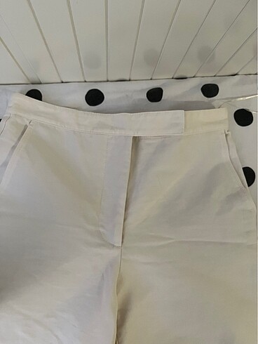 Zara Zara 34 beden krem kumaş pantolon