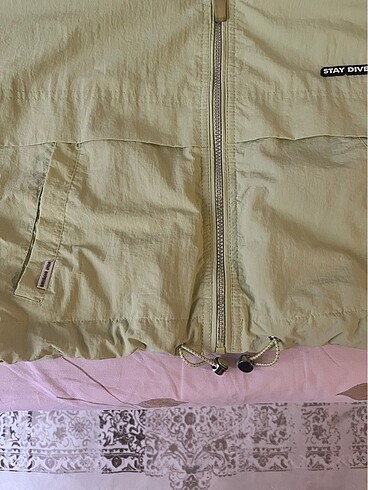 BERSHKA 38 beden kapüşonlu crop ceket - Görsel 5