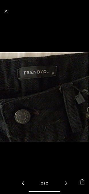 Trendyol & Milla trendyol siyah mom jean