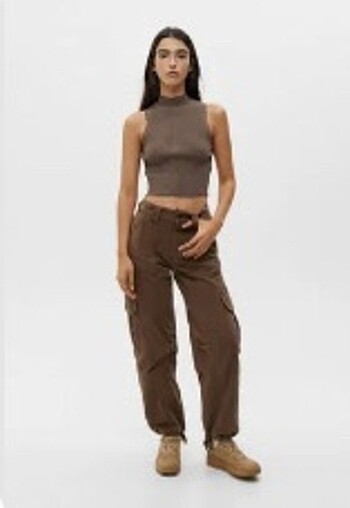 pull and bear kargo pantolon
