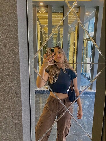 40 Beden pull and bear kargo pantolon