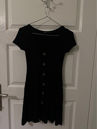 Pull& bear siyah elbise