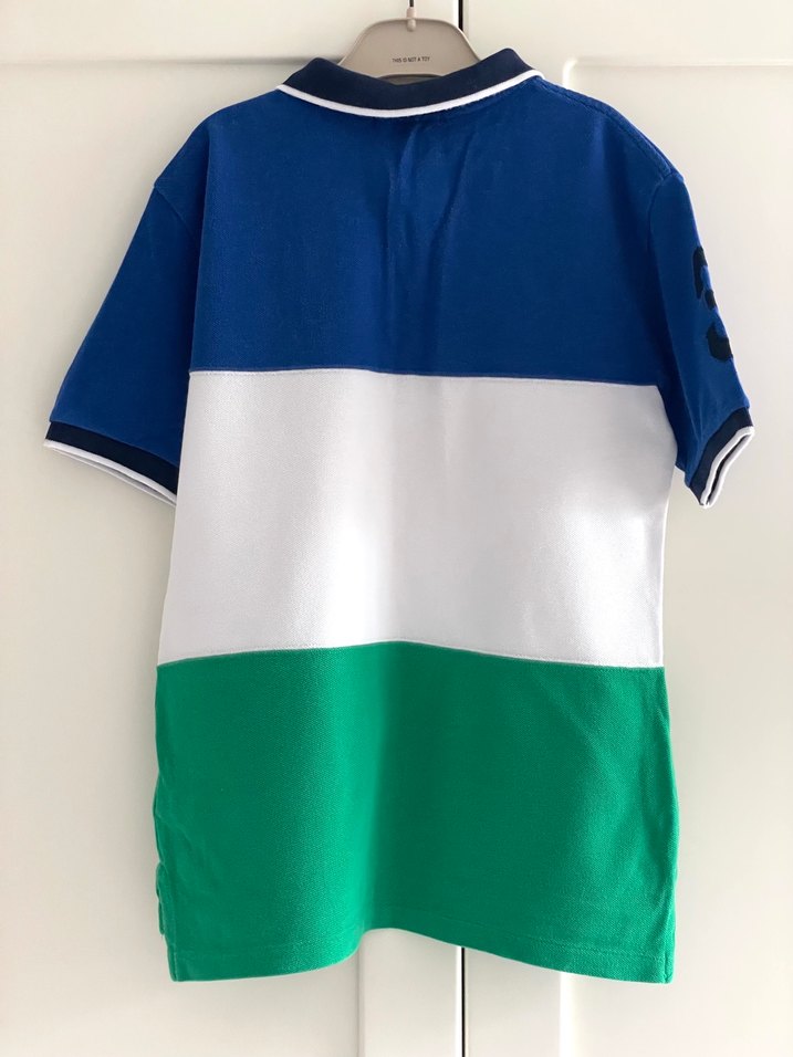 Polo Ralph Lauren Pamuklu Polo Yaka Erkek çocuk Tişört - Görsel 3