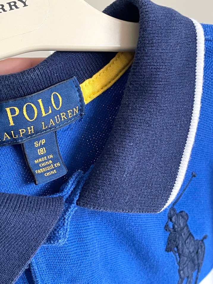 Polo Ralph Lauren Pamuklu Polo Yaka Erkek çocuk Tişört - Görsel 5