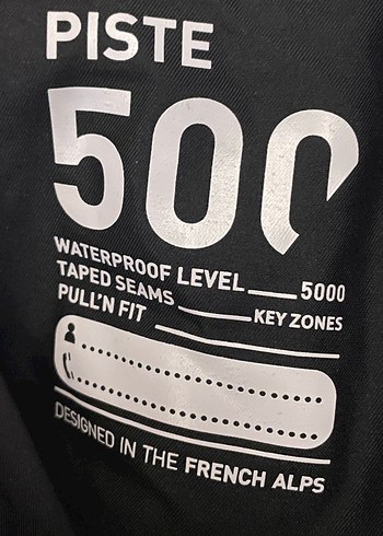 Decathlon Decathlon Wedze çocuk kar kayak pantolon