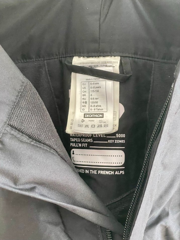 Decathlon Wedze çocuk kar kayak pantolon - Görsel 2