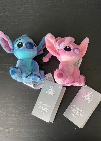 Disney Mavi Stitch omuz üstü mıknatıslı Peluş Oyuncak - Görsel 2