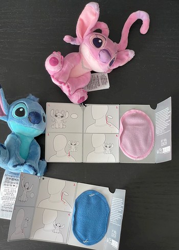 Disney Mavi Stitch omuz üstü mıknatıslı Peluş Oyuncak - Görsel 3