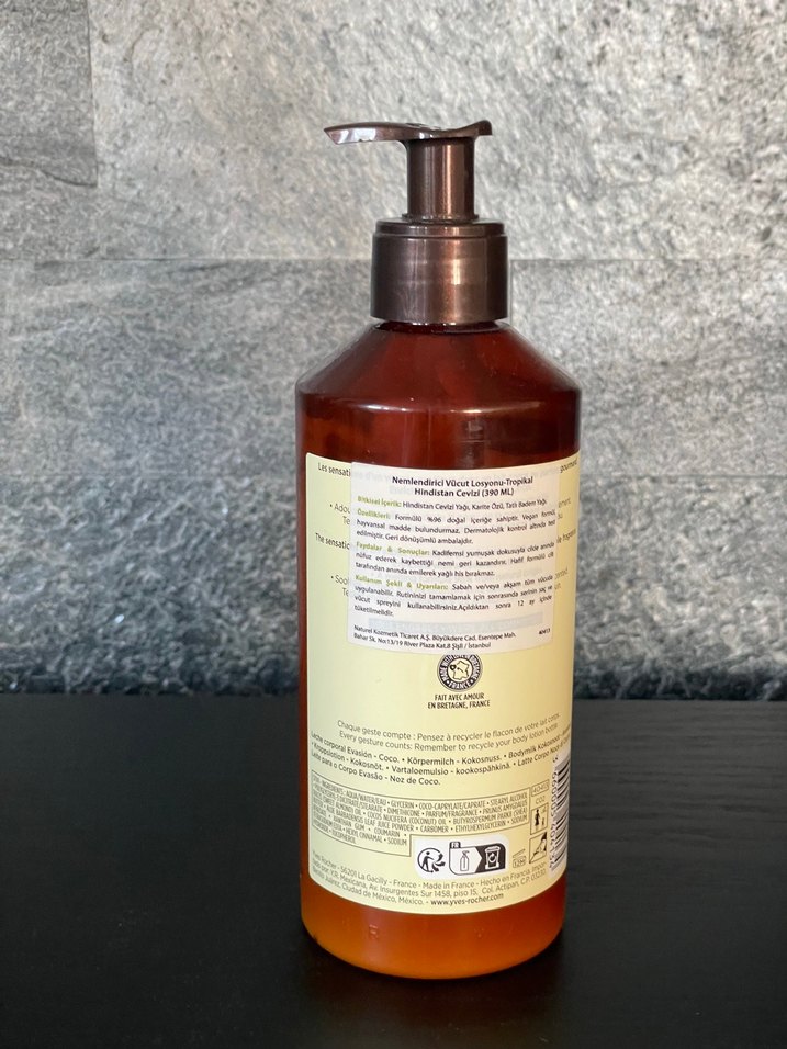 Yves Rocher Hindistan Cevizi Vücut Losyonu - Görsel 3