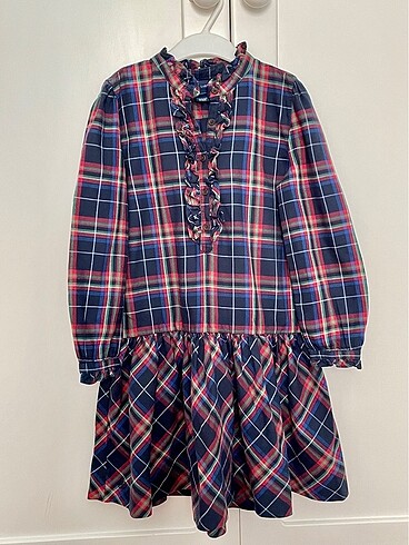 Ralph Lauren Kız Çocuk Ekoseli Elbise