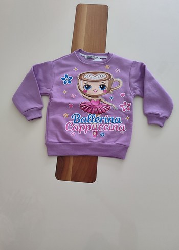 ballerına cappucino baskılı takım - Görsel 3