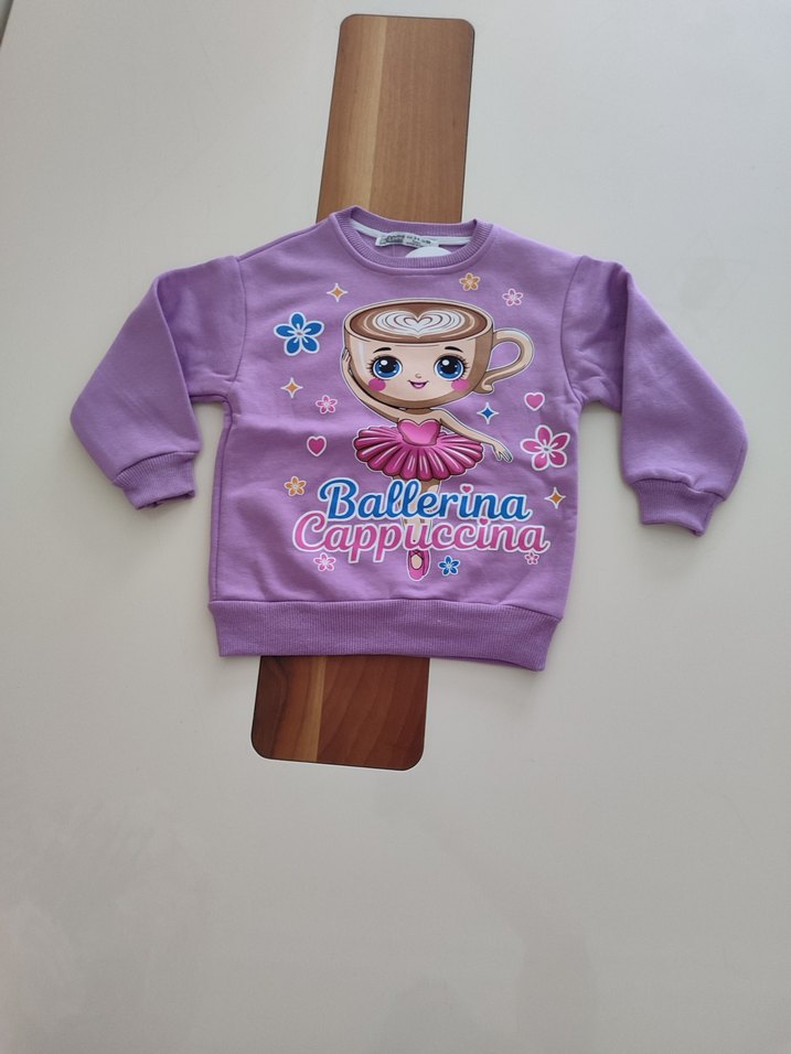 ballerına cappucino baskılı takım - Görsel 3