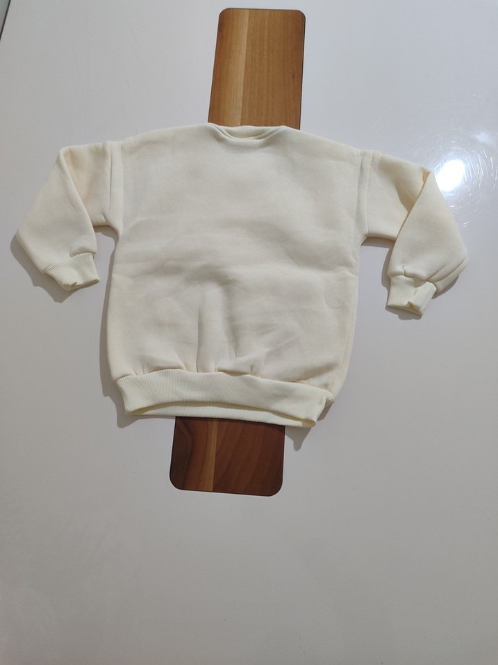 çiçek ve boncuk işlemeli takım - Görsel 4